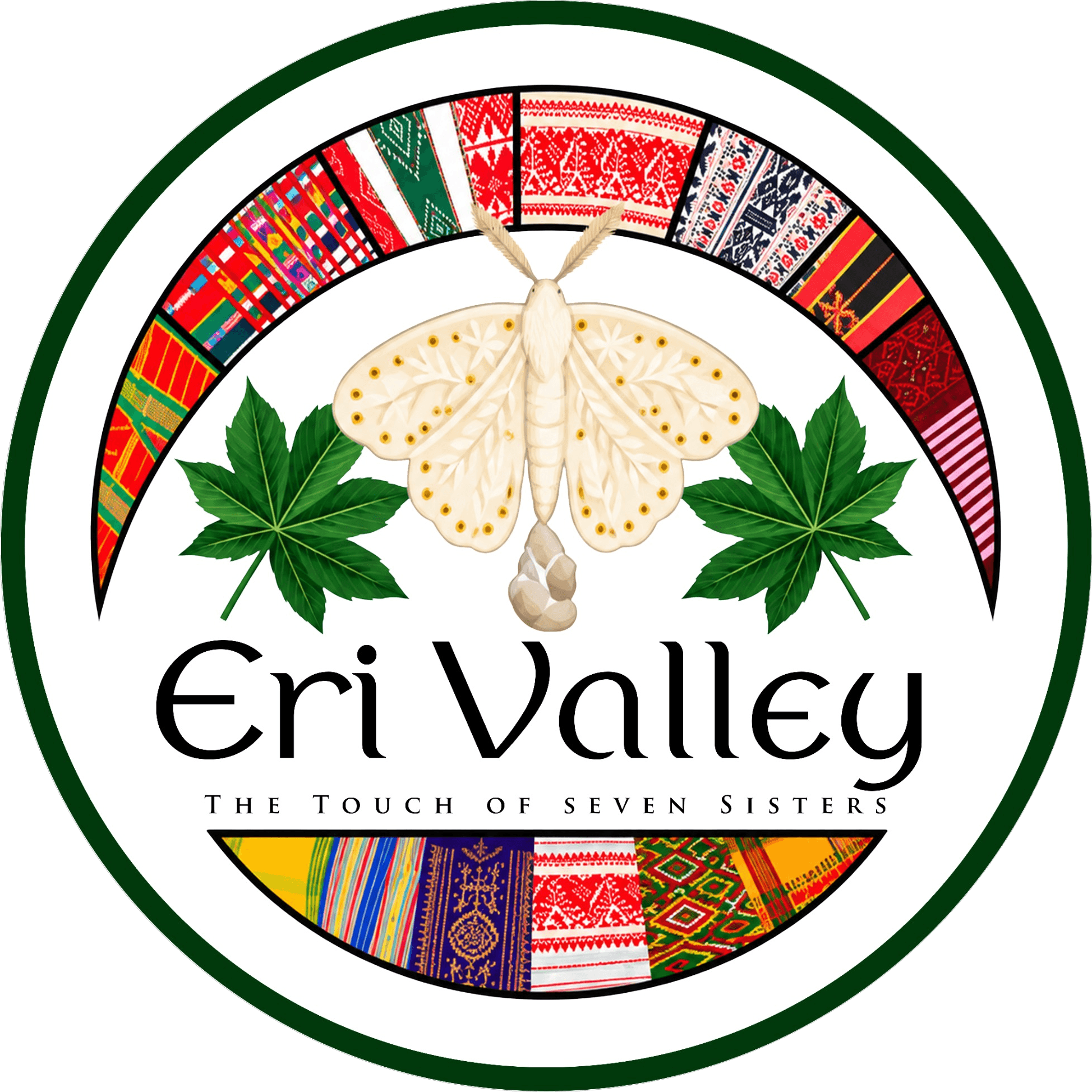 Official Eri Valley Textile Private Limited Logo Emblem